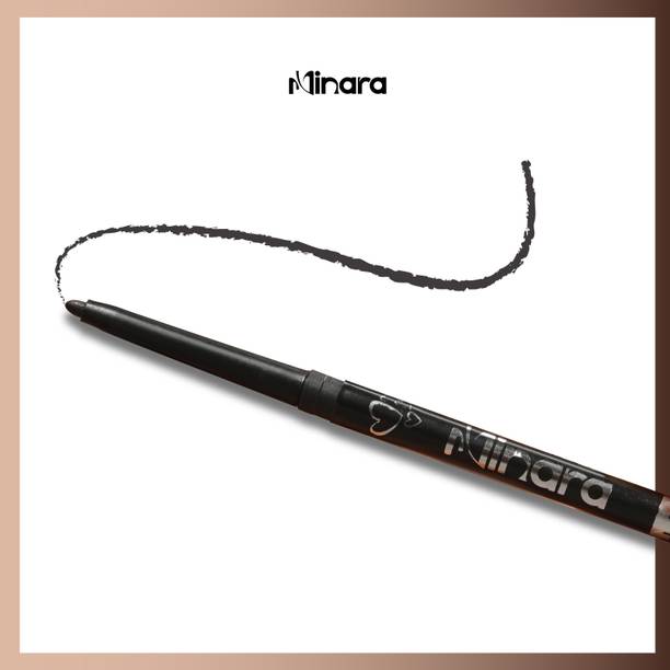 MINARA Kajal Pack of 1- Richly Pigmented | Sweat Proof | Lasts Up To 16HRS