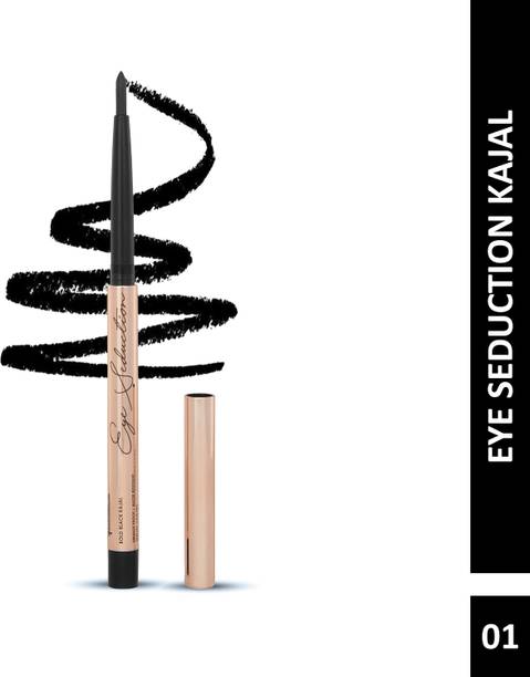 ग्लैम21 Eye Seduction Smudge Proof Autoliner Kajal Long Lasting Intense Matte Finish