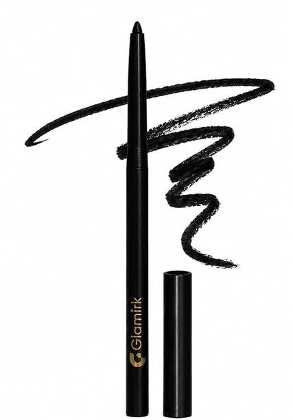 GLAMIRK Intense Black Kajal Waterproof Smudge Proof Long Lasting 0.35g
