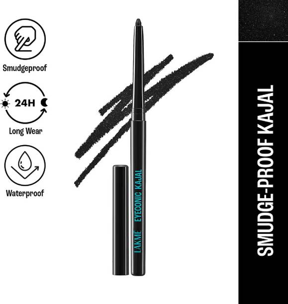 Lakmé 9 to 5 Eyeconic Kajal Waterproof Smudgeproof Lasts 24 Hrs