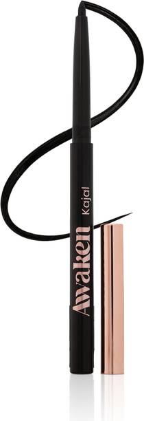 SWISS BEAUTY Awaken Kajal | 24-Hour Stay | Waterproof | Smudge-Proof | With Vita