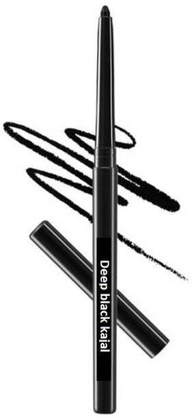 SKENTERPRISES Deep black waterproof Kajal long lasting (pack of 2 )