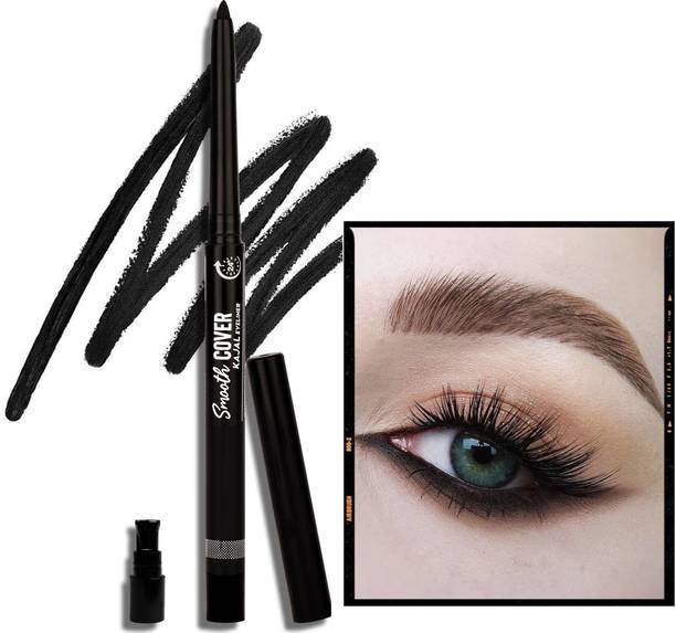 AFARAXIA 12 Hours Stay Matte Pencil Kajal | Smudgeproof and Waterproof