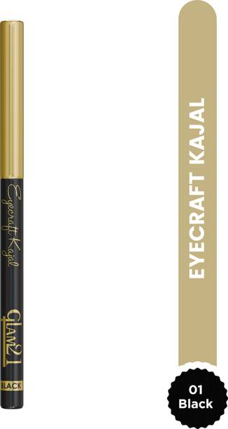 Glam21 Eyecraft Kajal Eyeliner Pencil Long-Lasting Waterproof Matte Finish