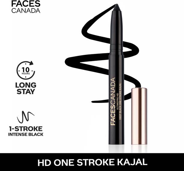 फेसेस कनाडा Pro HD Deep Black One Stroke Kajal 1.4g