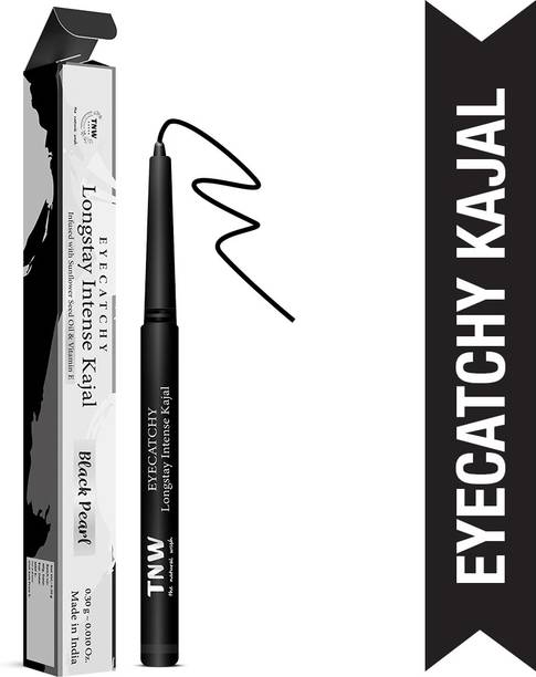 TNW - The Natural Wash Eyecatchy Longstay Kajal | Pigmented, Smudge-Proof, Water-Proof