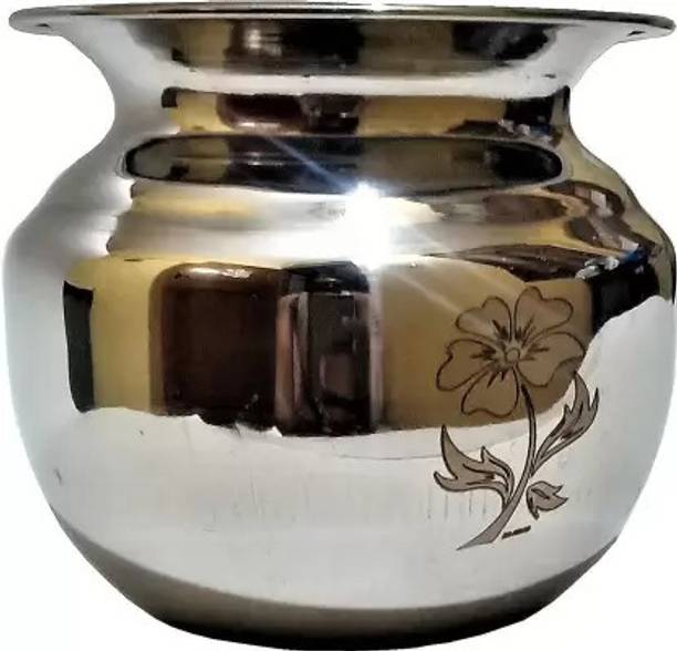FINGERTIP Stainless Steel Heavy Lota Kalash / Chambu / Tumbler for Pooja, Pongal, Marriage Stainless Steel Kalash