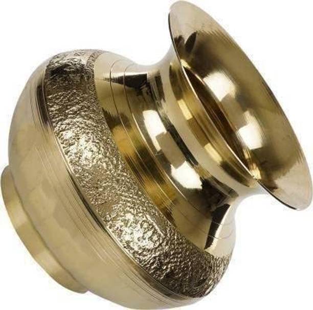 BUY N RELAX Brass Lota Kalash 500 ML 4inch Brass Kalash