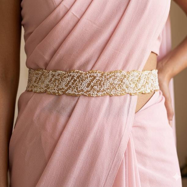 purala Women Evening, Party, Casual Grey Fabric Belt