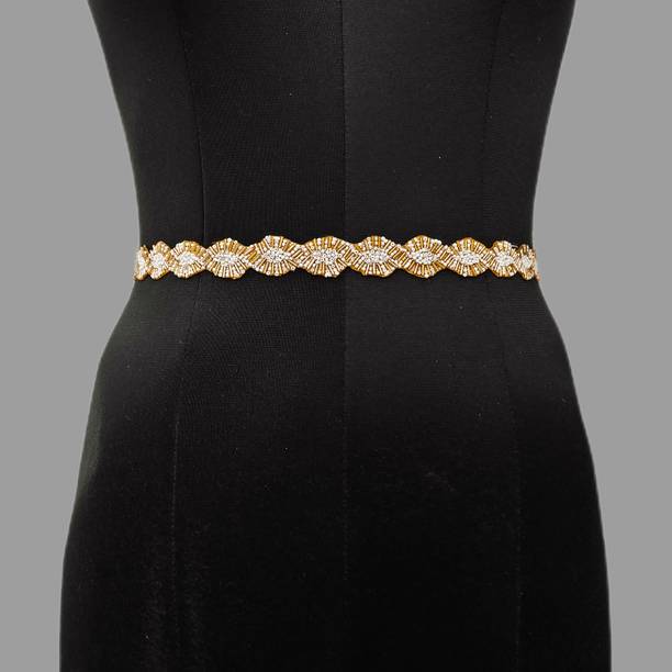 purala Women Casual Multicolor Fabric Belt