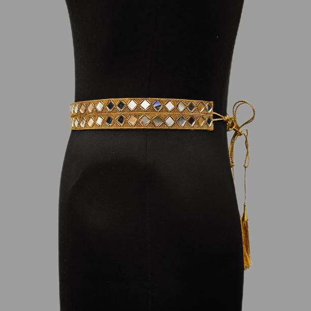 purala Women Casual Multicolor Fabric Belt