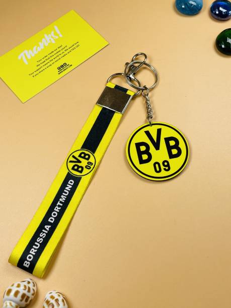 Since 7 Store Borussia Dortmund Football Club Combo Premium Double Sided Printed Key Chain