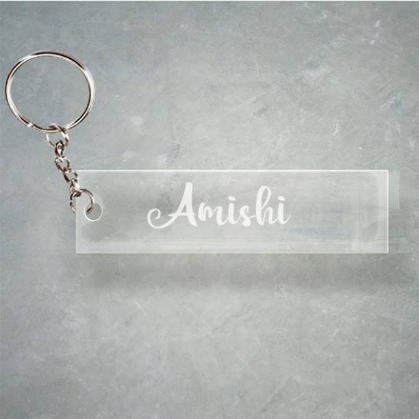 SY Gifts Amishi T Name Keychain F1 6183 Key Chain