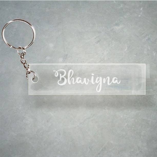 SY Gifts Bhavigna T Name Keychain F1 6457 Key Chain