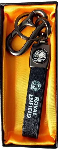 JDENTS Royal Enfield Keychain in premium Metal finish | Heavy Duty Key CHAIN Key Chain Key Chain