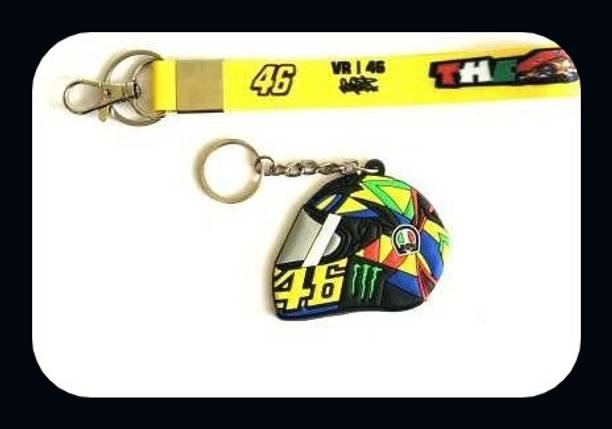 Meeko.com Doctor 46VR Small Tag With Helmet_kk591 Key Chain