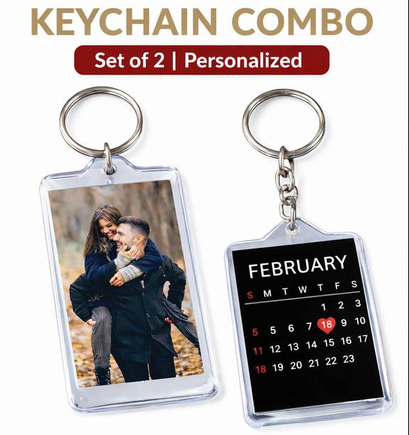 jnkgift JNK Trends Combo-Keychain (Set Of 2) Key Chain
