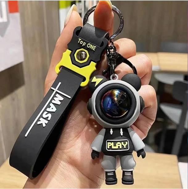 Actino Space Astronaut Keychain Strap Keychain Keyrings Creative Cool Cute Key Chain Key Chain