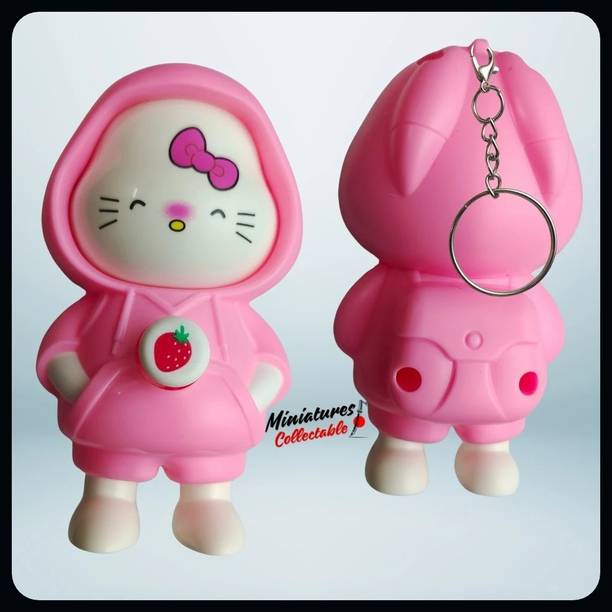 GSV Hello Kitty Face Changing Keychain Cute Keychain_J494 Key Chain