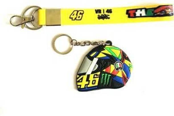 Meeko.com Doctor 46VR Small Tag With Helmet_kk291 Key Chain