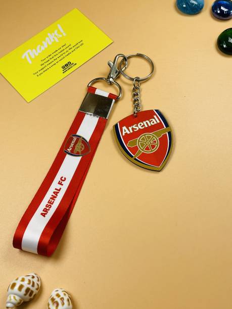 Since 7 Store Arsenal Fc Combo Premium Double Sided Printed Key Chain
