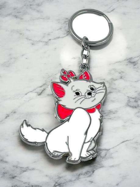 sky enterprises Metal Cute Kitty Keychain For Unisex Key Chain