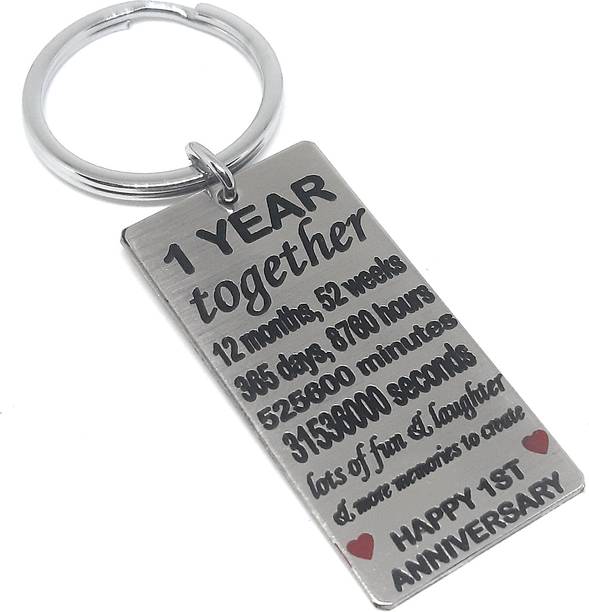 Aura Cute Anniversary Gift For Husband Wife Boys Girls Friend Men Women Metal Key Chain