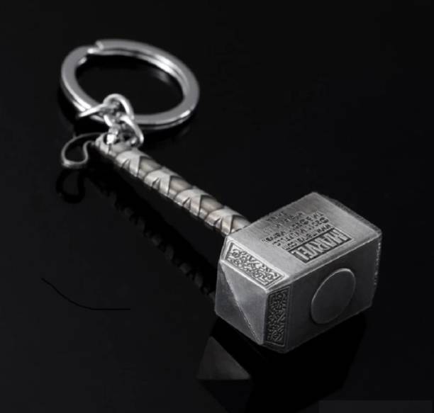 Kartik Manvi Thor Hammer Rotating keychain &amp; Best quality keychain Key Chain