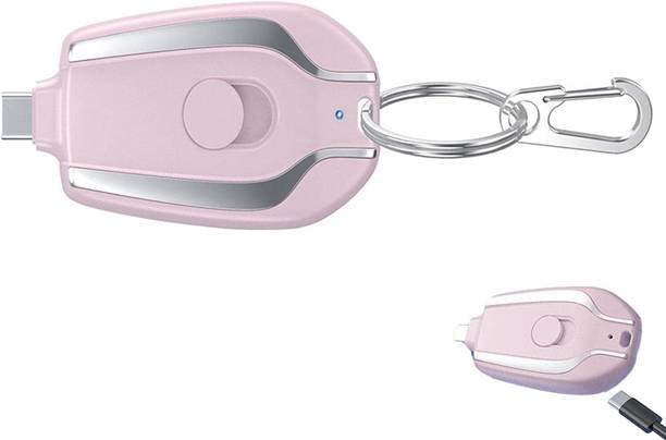 KT Mart Portable Emergency Key Chain Power Bank Key Power Bank (Type C Android Plug) Key Chain