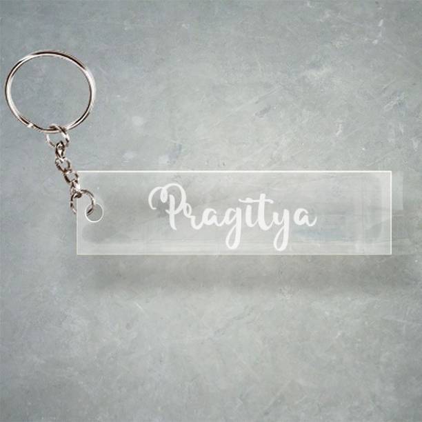 SY Gifts Pragitya T Name Keychain F1 4476 Key Chain