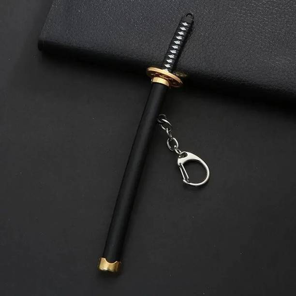 Zuigo katana black sword 01501 Key Chain
