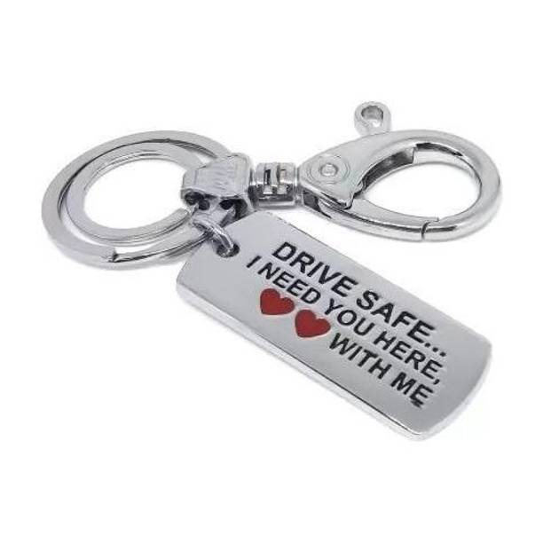 Virom Drive Safe Keyring For Him Boys Friend Husband Father Birthday Anniversary Gift Key Chain