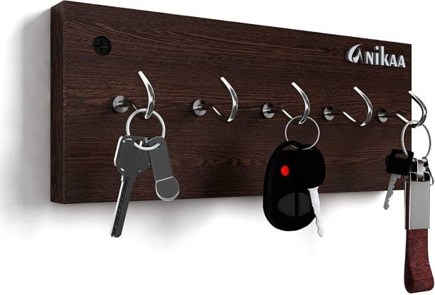 ANIKAA Key Holder/Wall Mount Key Holder/Key Holder Stand Wood Key Holder