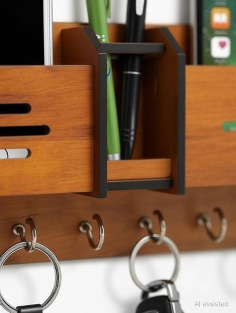 Niya Krafts Wood Key Holder