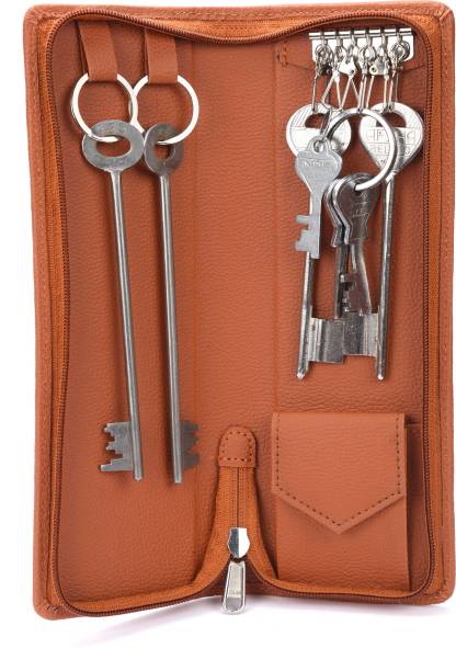 Essart Key Case Pouch Wallet Keychain Key pouch holder Men & Women Key Pouch Holder Leather Key Holder
