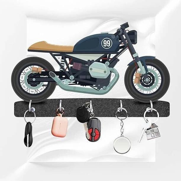 jv enterprises Premium Wooden Wall Key Hanger Decorative Items,Home Decor,Office,Gift Wood Key Holder