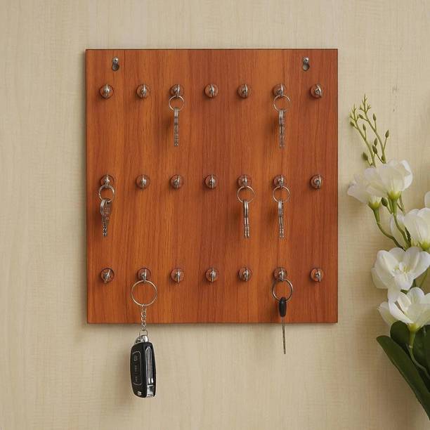 ELITECRAFT Premium Key Chain Wall Hanging Board For Home/Office Wall Hanging Wood Key Holder