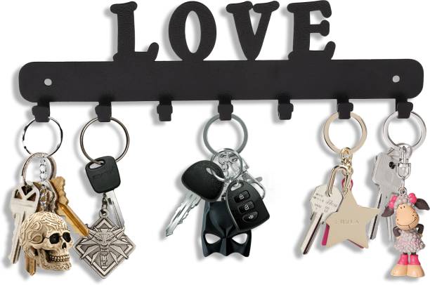 Suveharts Key Holder | LOVE Metal Keyholder | Steel Key Holder Steel Key Holder