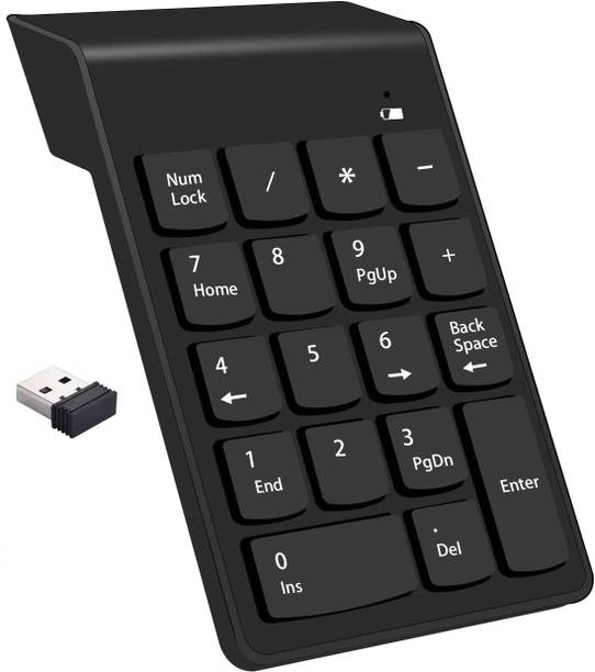 Sancy Wired mini numeric keypad with slim design for number entry Laptop Keyboard Replacement Key