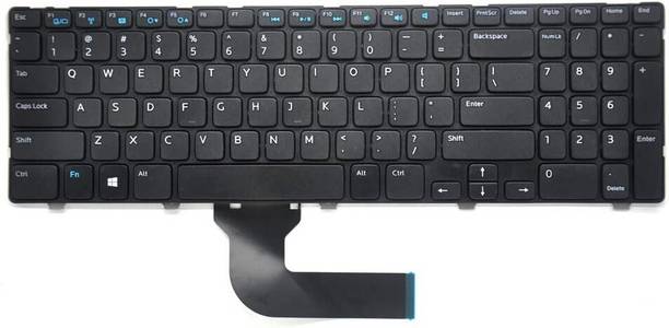 SOLUTIONS-365 COMPAPATIBLE LAPTOP KEYBOARD FOR 15 3521 WITHOUT BCAKLIT BLACK US Internal Laptop-size Laptop Keyboard Compatible with Desktop, Laptop, Mac