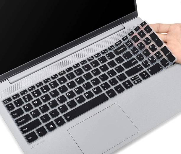 RAYA Silicone Keyboard Skin Cover for Lenovo ideapad Slim3 & Slim5 15.6 inch Laptops | Lenovo ThinkBook 15 and Lenovo V15 Laptop Keyboard Skin