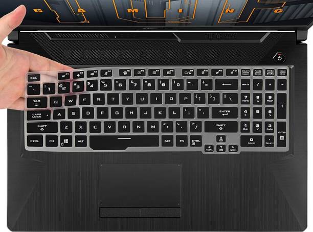 Saco Keyboard Protector 15.6 Inch, 17.3 Inch Laptop Dust Cover for Asus TUF Gaming F15 FX507ZM-ES74,TUF Dash 15 FX517ZM-AS73 15.6Inch Gaming Laptop Keyboard Skin