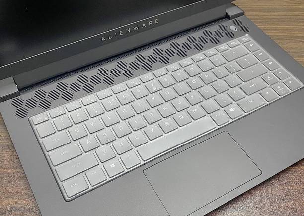 RAYA Silicone Keyboard Cover for Dell Alienware m15 R7 & Alienware m16 R1 Alienware x17 R2 and Dell G16 Gaming Laptop Keyboard Skin