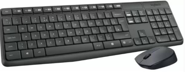 Logitech MK235 Combo Wireless Standard Laptop Keyboard Compatible