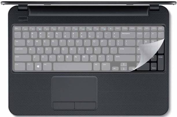 DELOX Full Size Transparent Keyboard Cover Silicone Skin for - Transparent Laptop Keyboard Skin