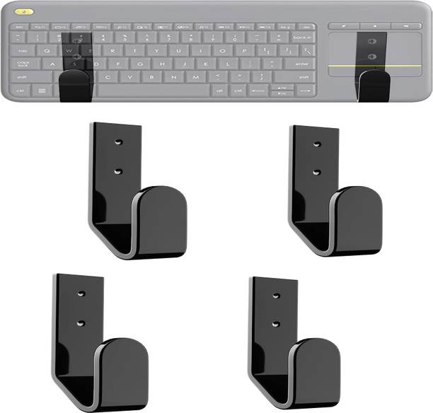 Parikshit Sublimation Acrylic Keyboard Wall Mount Hanger Stand Storage Organizer Pack of 4 Pc Keyboard Tray