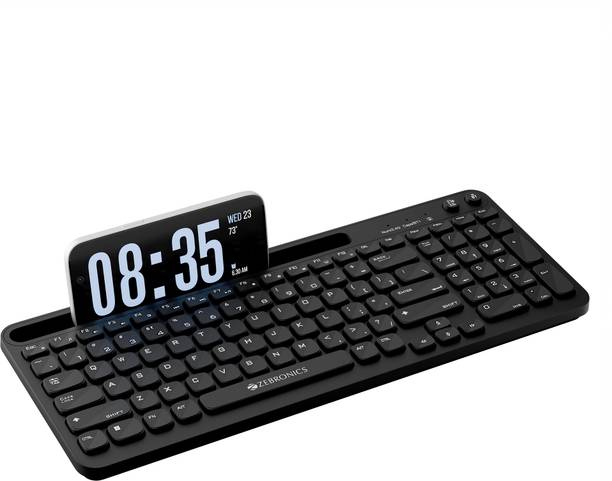 ZEBRONICS Zeb-Keypad X3 (Black) Wireless Standard Laptop Keyboard Compatible with Desktop, Laptop, iPad, Mac