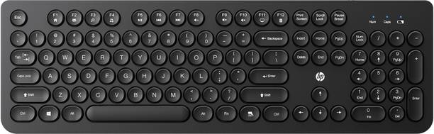 HP AB3D4AA#ACJ/ K270 Bluetooth Standard Laptop Keyboard Compatible with Desktop, Laptop, Mac with Multi-Device Bluetooth