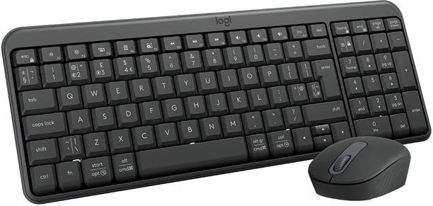 Logitech MK250 Compact Bluetooth Wireless Combo Bluetooth Standard Laptop Keyboard Compatible with Mac, iPad, Laptop, Desktop with High-Precision Optical Mouse, Multi-Device Bluetooth