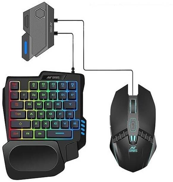 Ant Esports MG401 Wired USB, Bluetooth Handheld Gaming Keyboard Compatible with Laptop